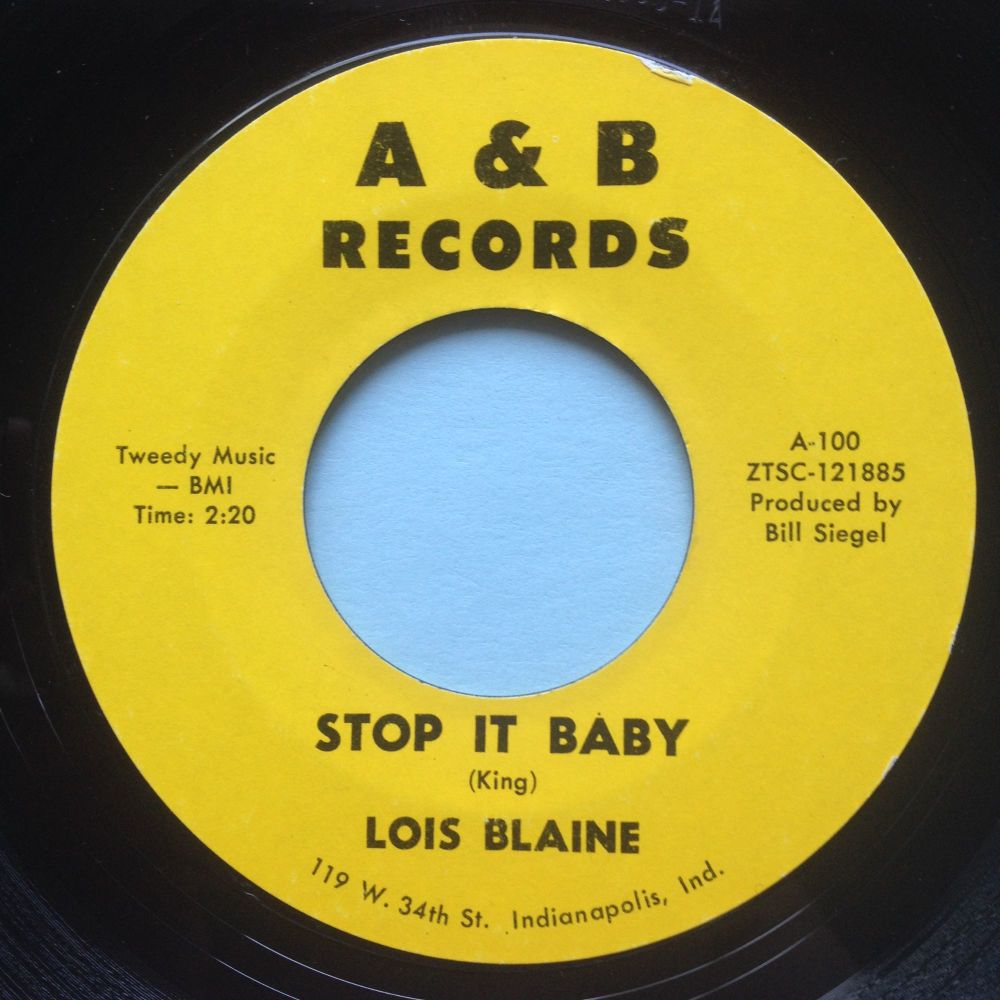 Lois Blaine - Stop it baby - A&B - Ex