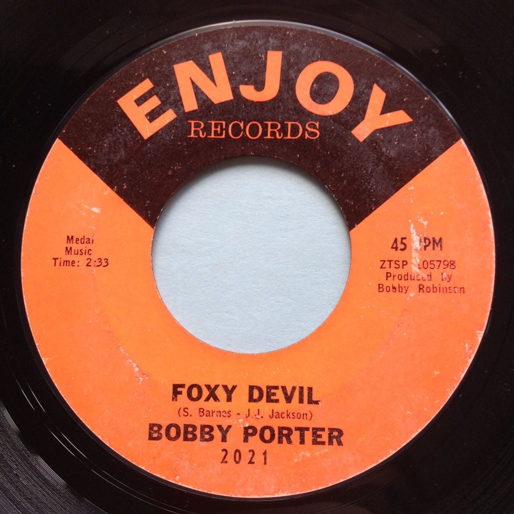 Bobby Porter - Foxy Devil - Enjoy - VG+