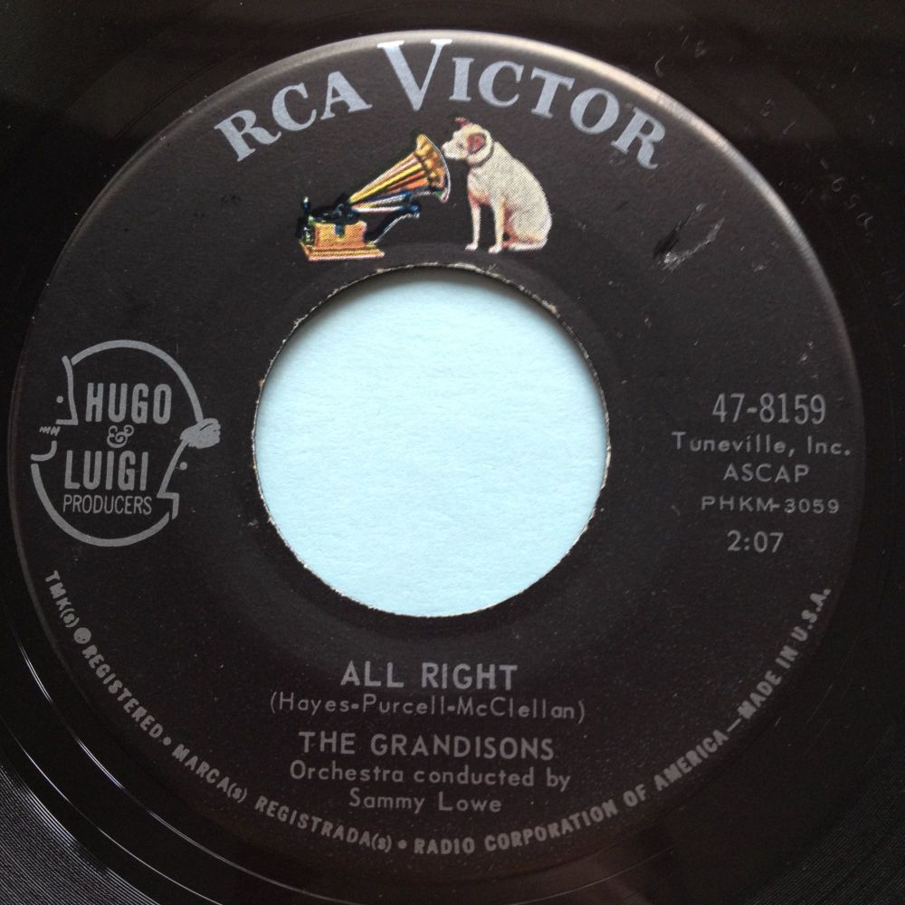 Grandisons - All right - RCA - Ex