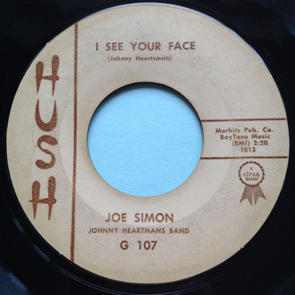 Joe Simon - I see your face - Hush - VG+