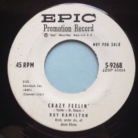 Roy Hamilton - Crazy Feelin' - Epic promo - Ex