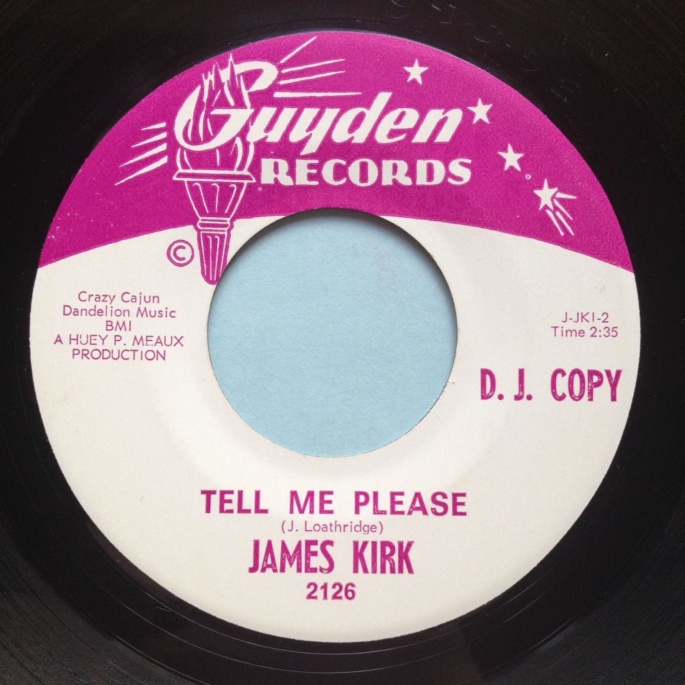 James Kirk - Tell me please - Guyden promo - Ex