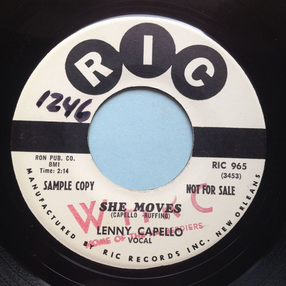 Lenny Capello - She moves - Ric promo - Ex
