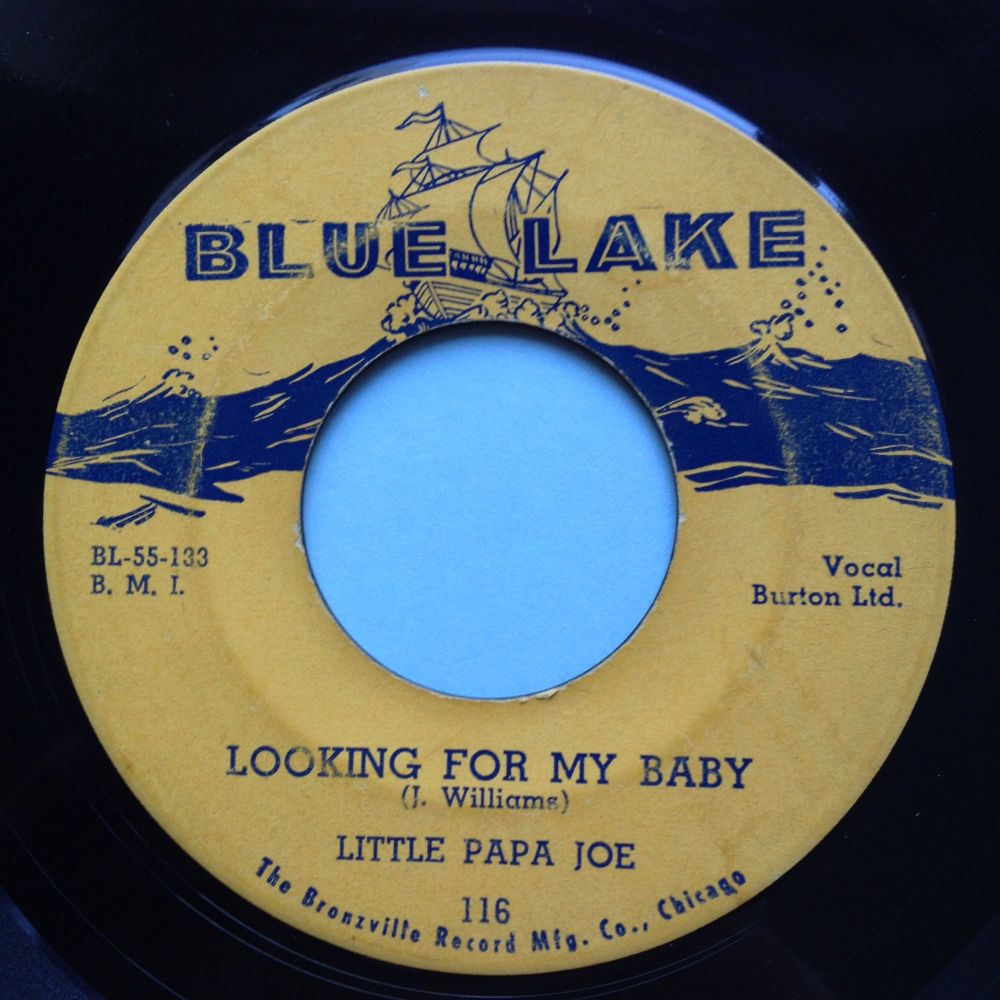 Little Papa Joe - Looking for my baby - Blue Lake - VG+