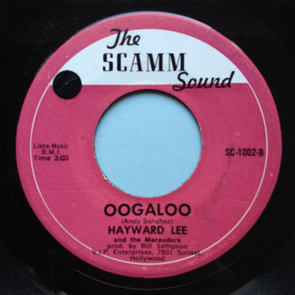 Hayward Lee - Oogaloo b/e It's a sin to lee a lie - Scamm - Ex