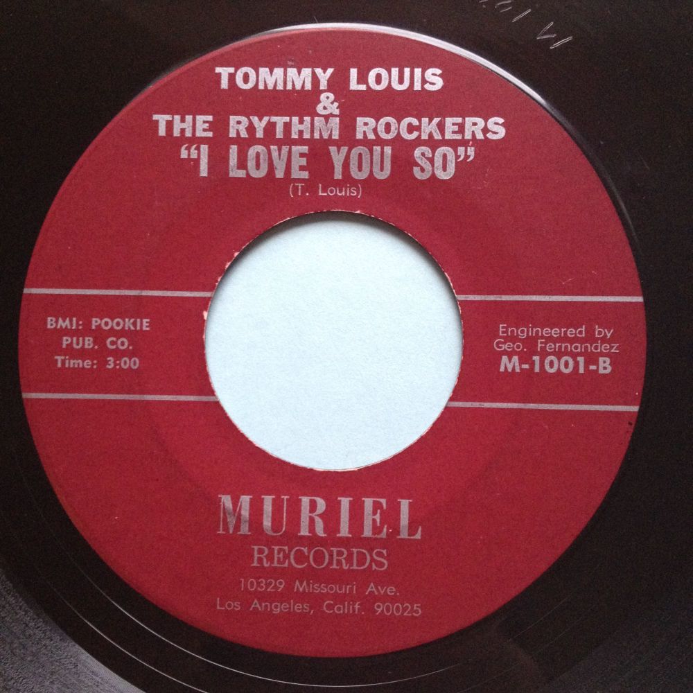 Tommy Louis - I love you so - Muriel - Ex-