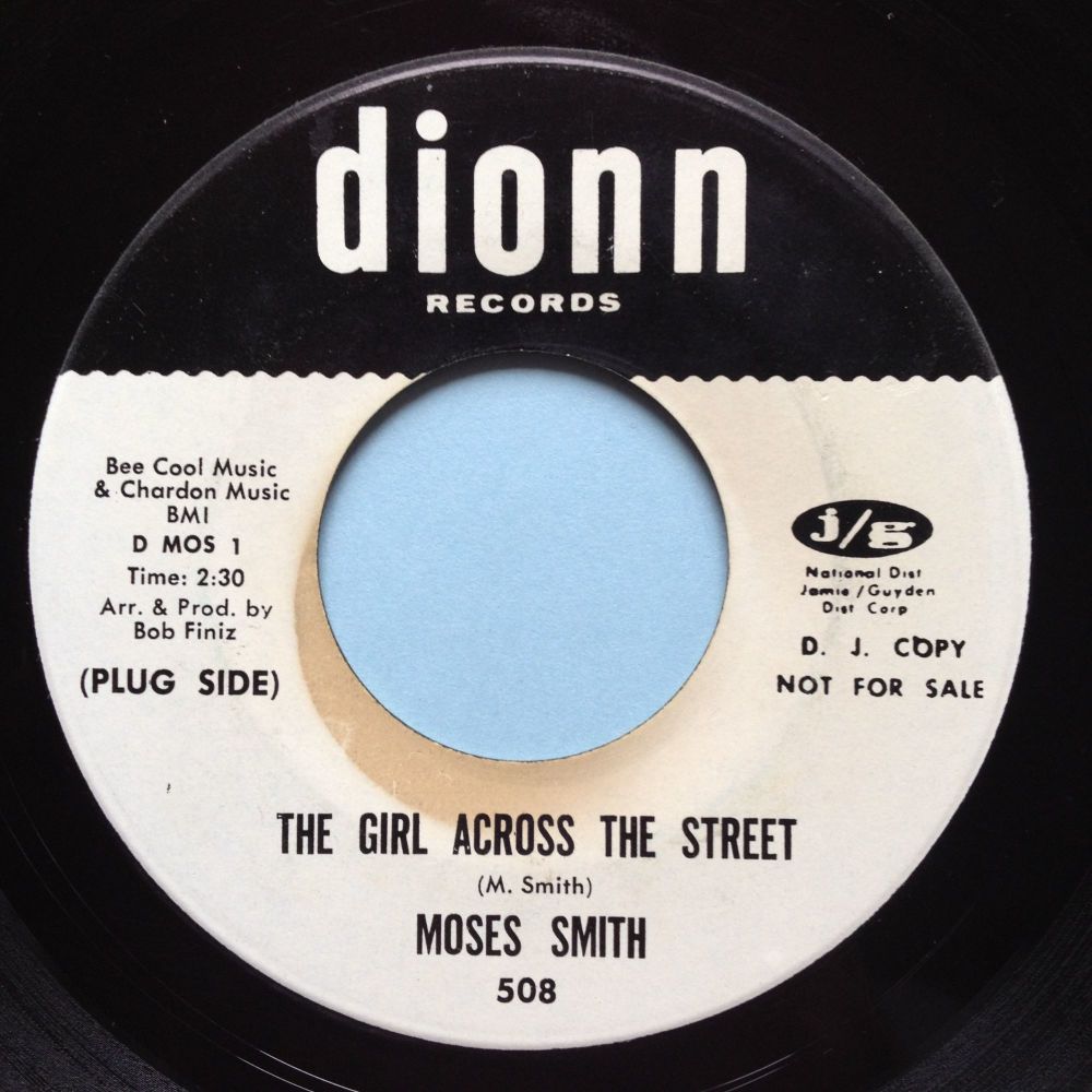 Moses Smith - The girl across the street - Dionn promo - Ex