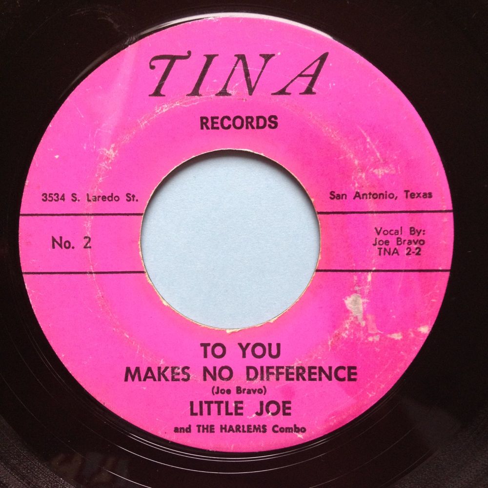 Little Joe & the Harlems Combo - To you makes no difference - Tina - VG+