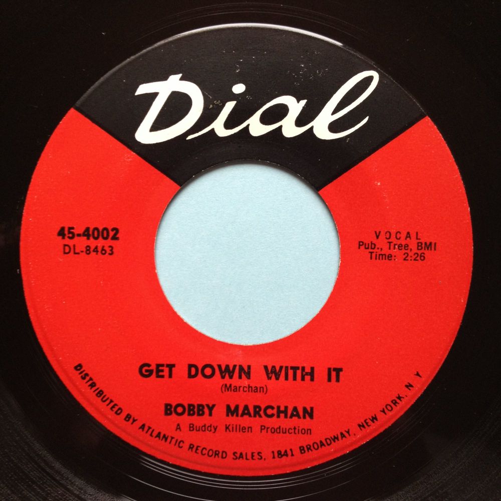 Bobby Marchan - Get down with it - Dial - Ex