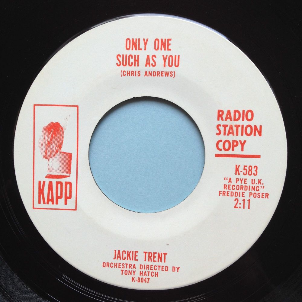 Jackie Trent - Onely one such as you - Kapp promo - Ex