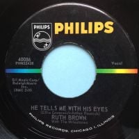 Ruth Brown - He tells me with his eyes - Philips - Ex