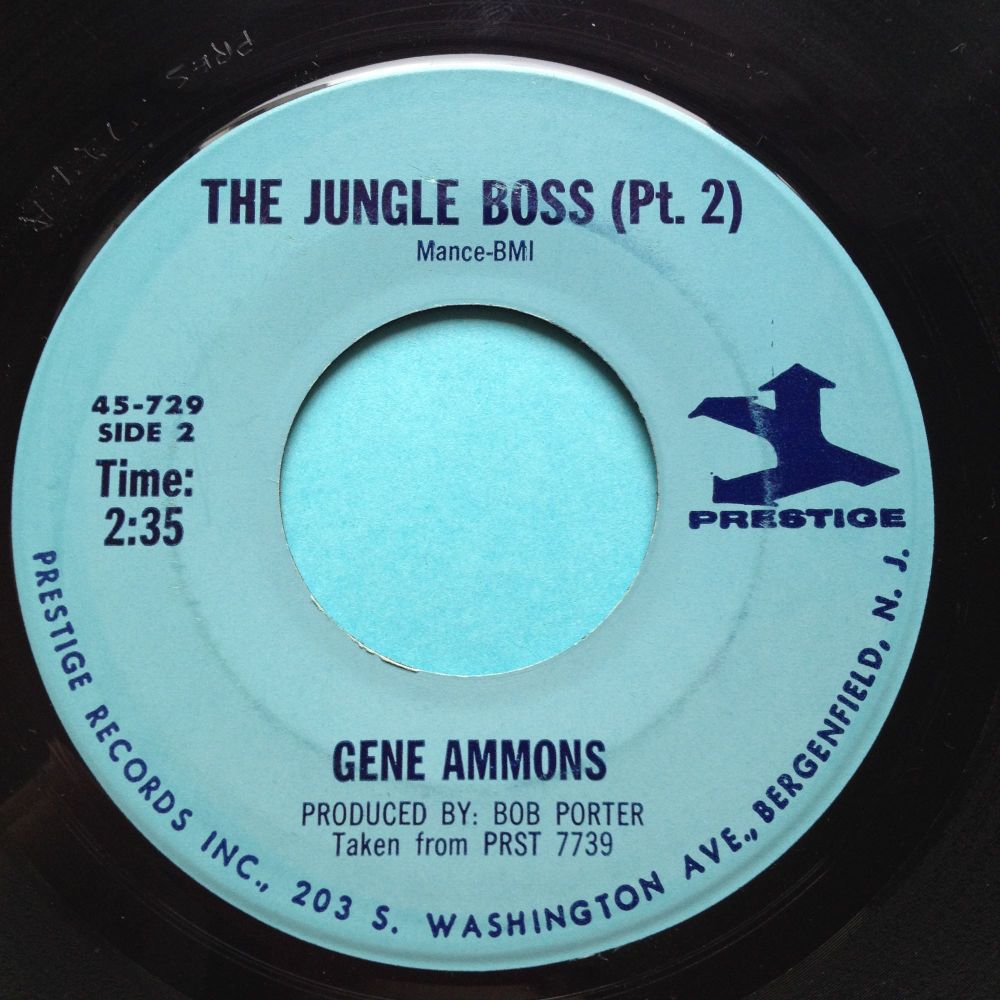 Gene Ammons - The Jungle Boss Pt.2 - Prestige - Ex
