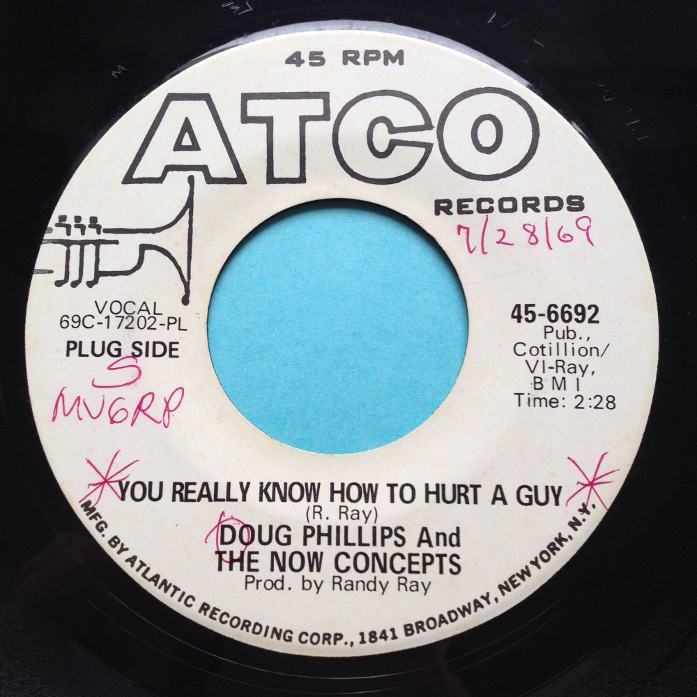Doug Phillips - You really know how to hurt a guy - Atco promo - Ex- (wol)