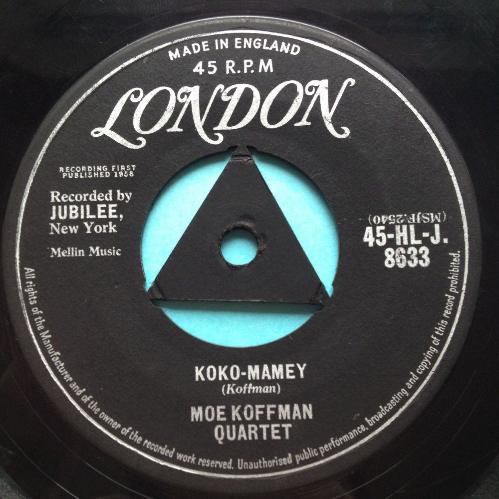 Moe Koffman Quartet - Koko-Mamey - UK London - Ex