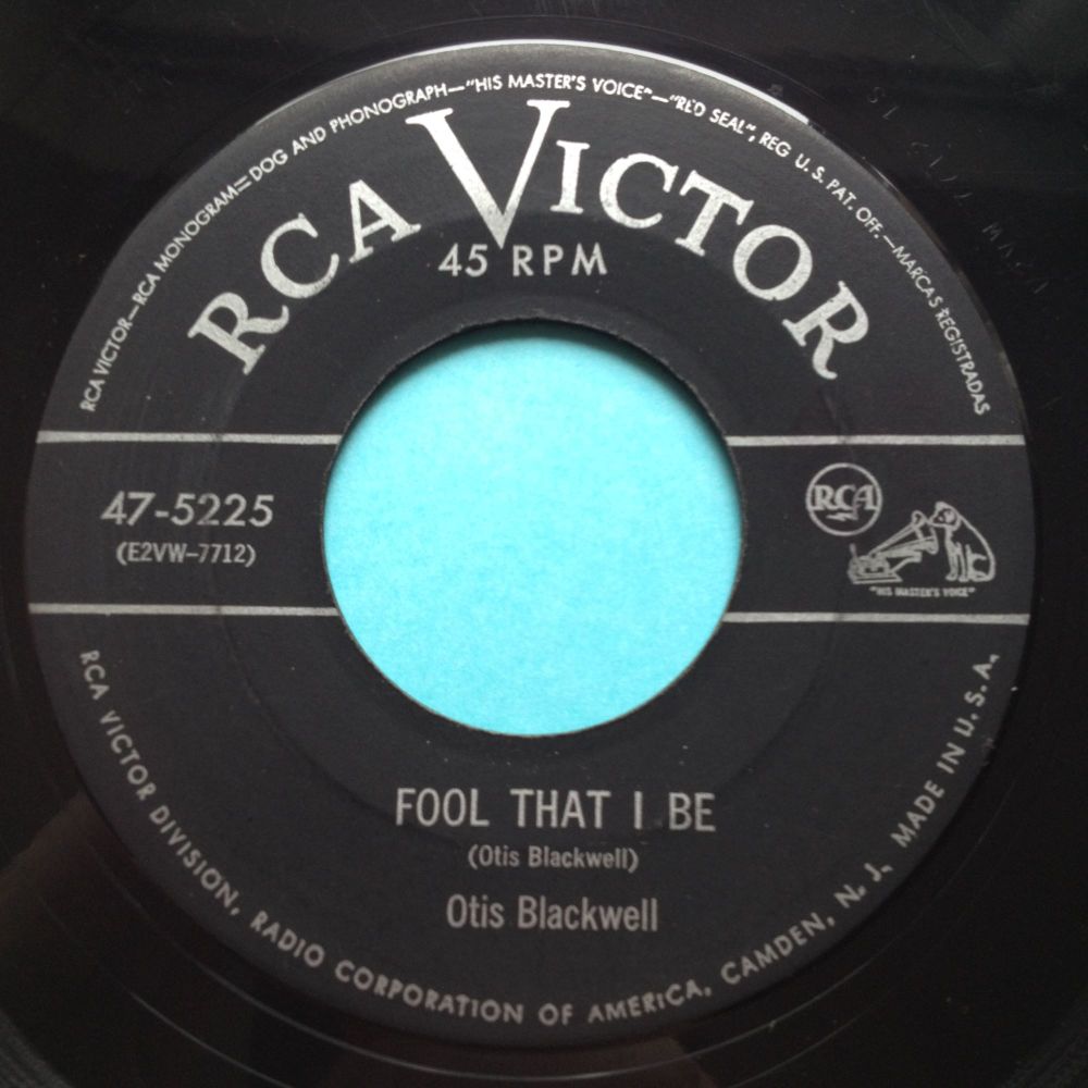 Otis Blackwell - Fool that I be - RCA - VG+