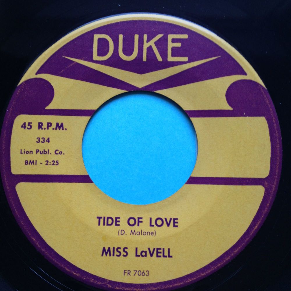 Miss Lavell - Tide of love - Duke - Ex