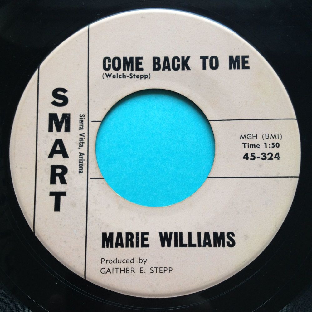 Marie Williams - Cat Scratching b/w Come back to me - Smart - Ex