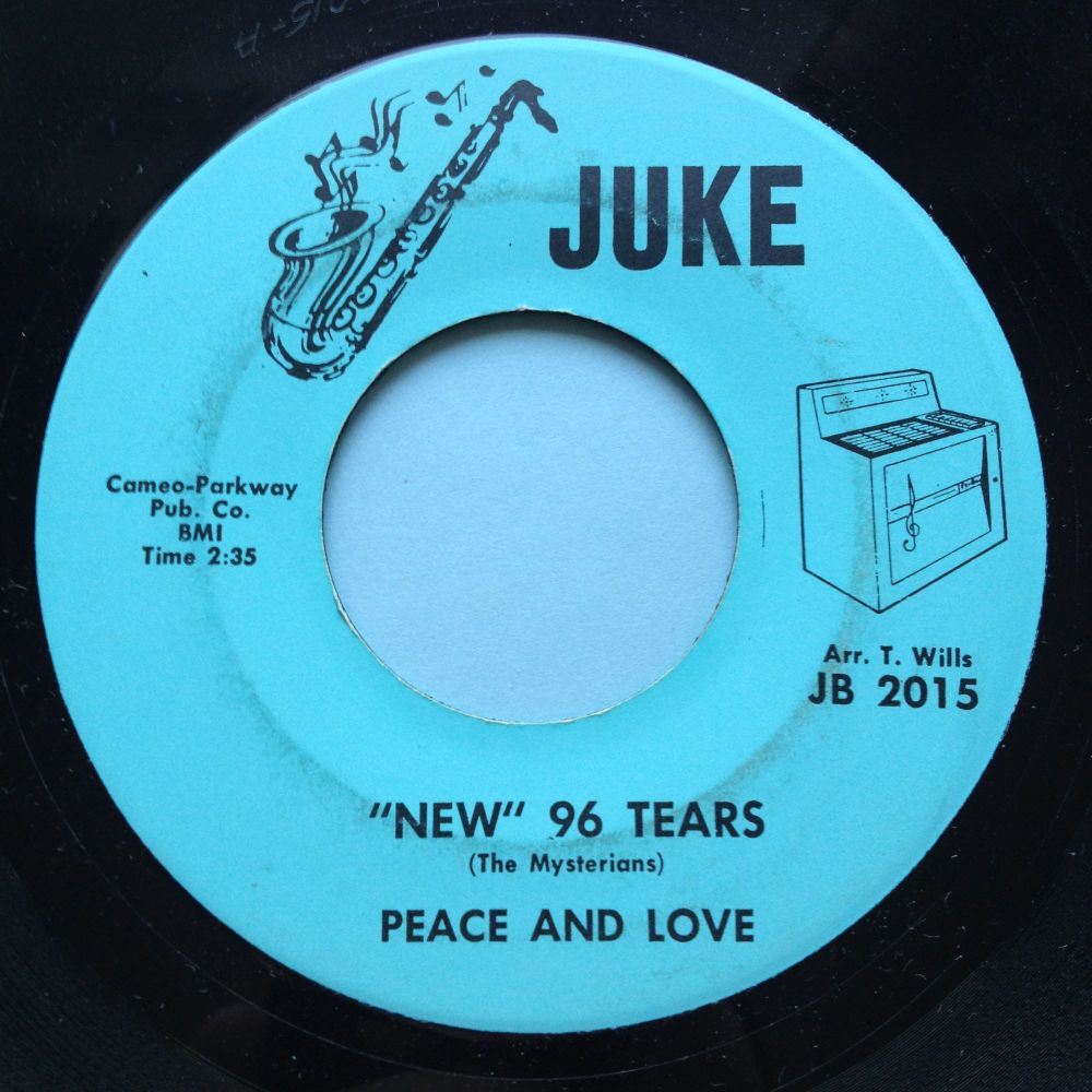 Peace and Love - "New" 96 Tears b/w Come on up - Juke - Ex
