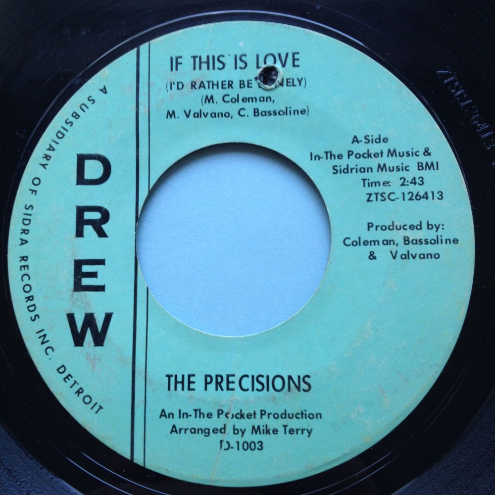 Precisions - If this is love (I'd rather be lonely) - Drew - Ex-