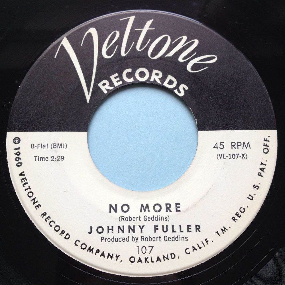 Johnny Fuller - No more - Veltone - Ex
