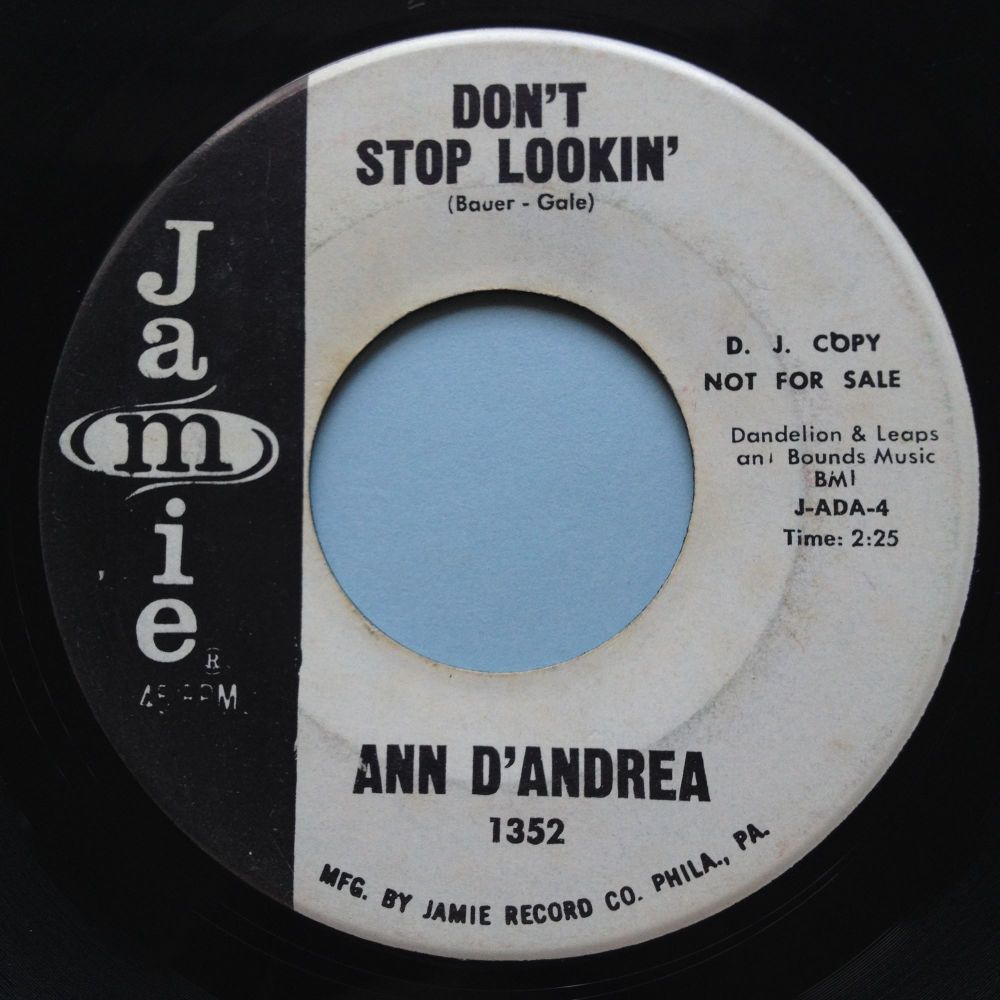 Ann Da'Andrea - Don't stop lookin' - Jamie promo - Ex-