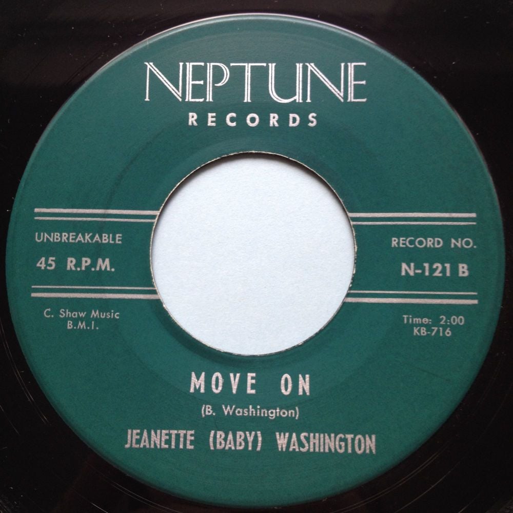 Jeanette Baby Washington - Move on - Neptune - Ex