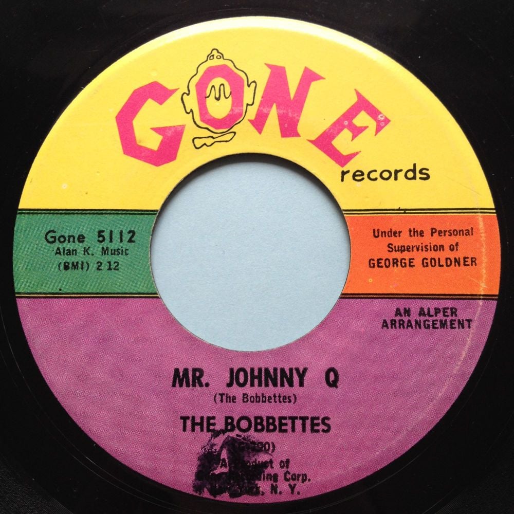 Bobbettes - Mr. Johnny Q - Gone - Ex-