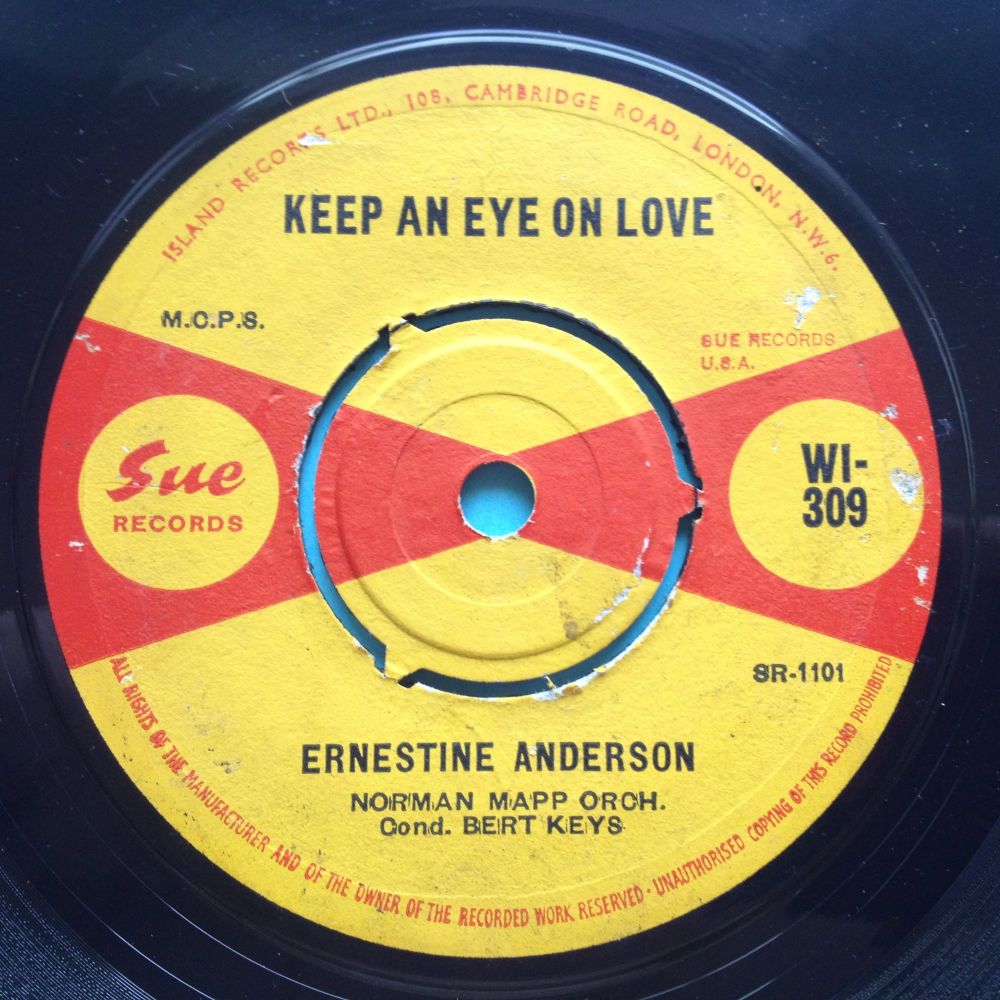 Ernestine Anderson - Keep an eye on love - UK Sue - Ex-