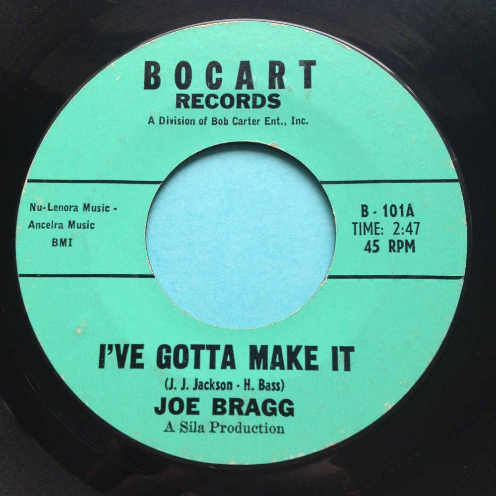 Joe Bragg - I've gotta make it - Bocart - VG+