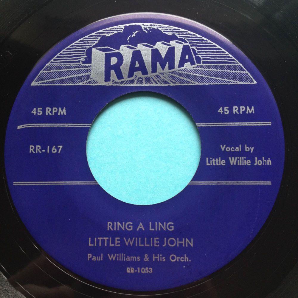 Little Willie John - Ring a ling b/w Lena Gordon - Don't teach me (to mambo) - Rama - VG+/Ex-