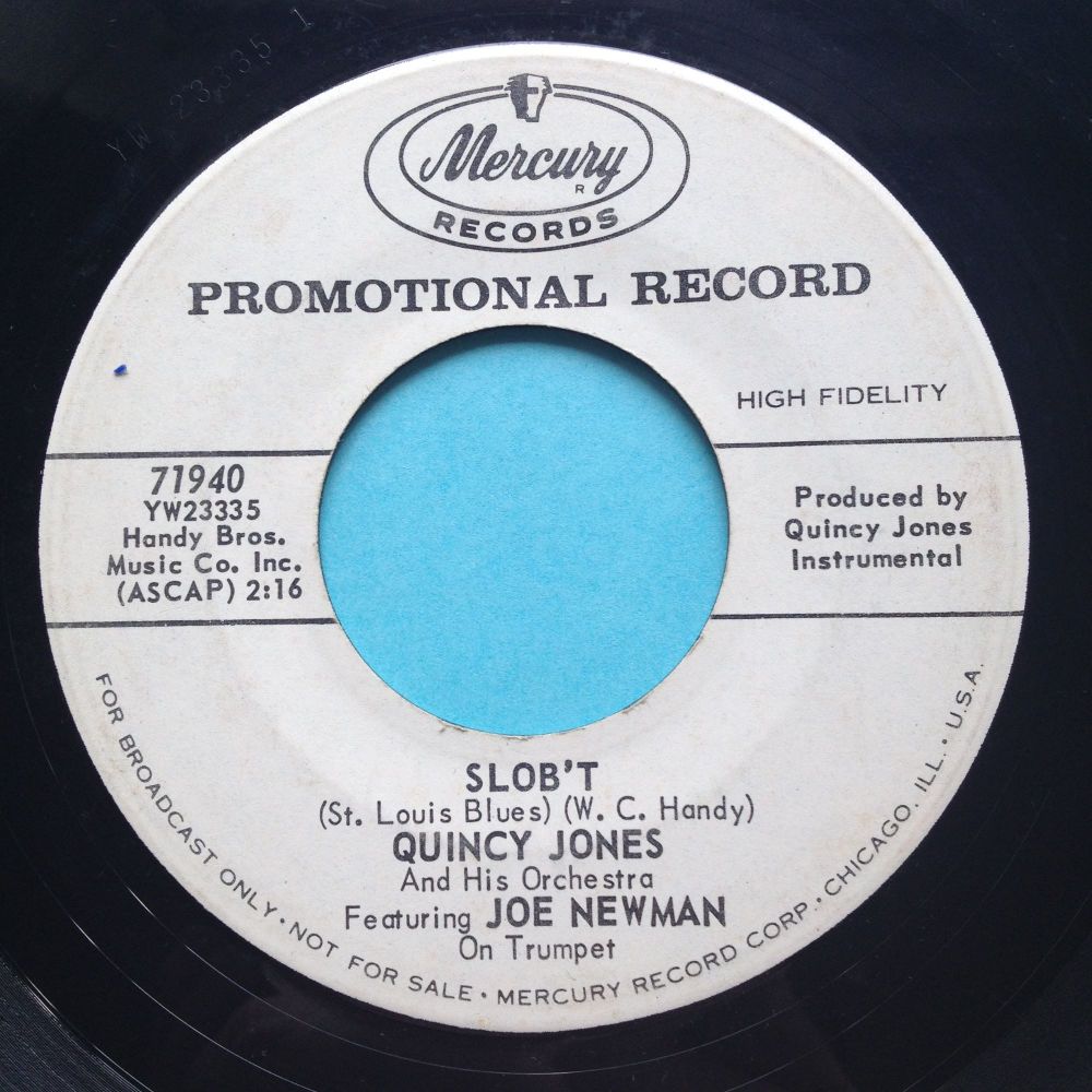 Quincy Jones - Slob't - Mercury promo - VG+