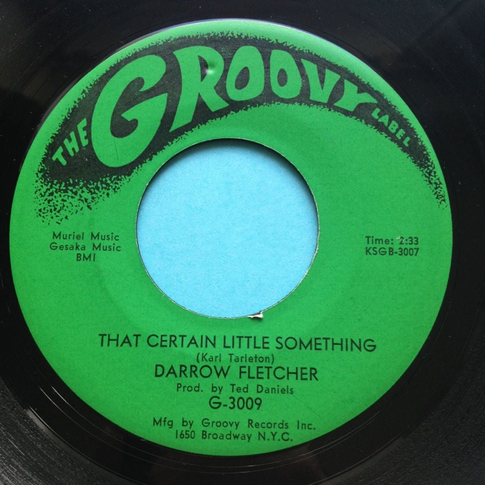 Darrow Fletcher - That certain little something - Groovy - Ex