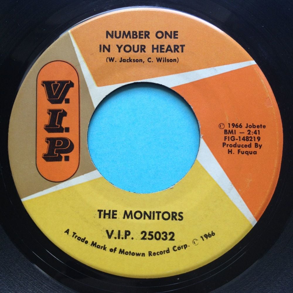 Monitors - Number one in your heart - V.I.P. - Ex