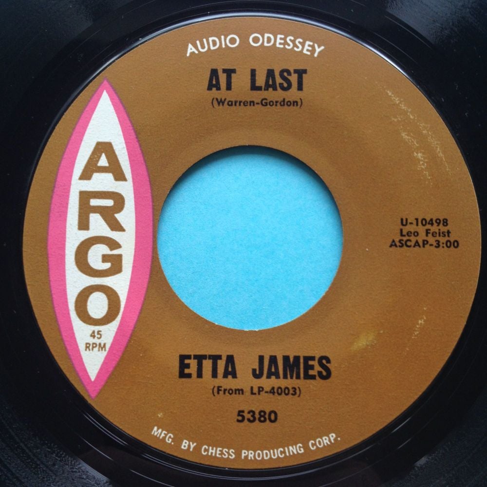 Etta James - At Last - Argo - Ex