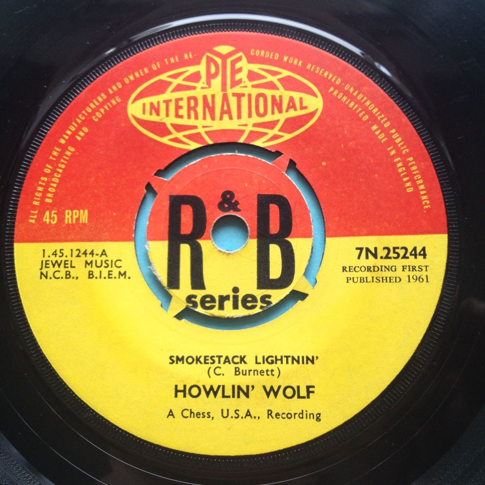 Howlin' Wolf - Smokestack Lightnin' - U.K. Pye International R&B Series - E