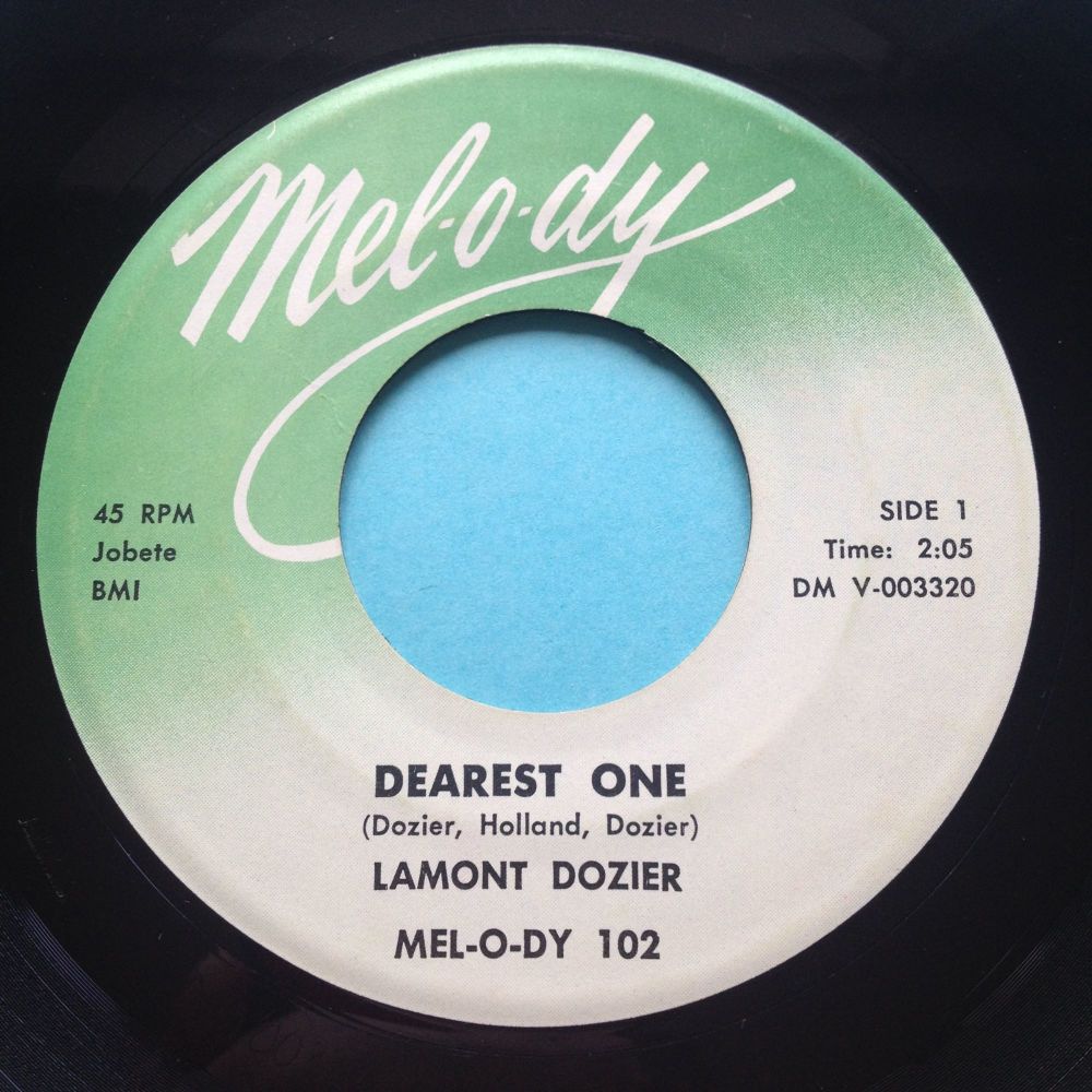 Lamont Dozier - Dearest One b/w Fortune Teller Tell Me - Mel-o-dy - Ex