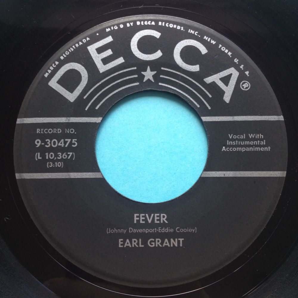 Earl Grant - Fever - Decca - Ex