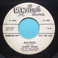 Johnny Moore - Bullfrog - Rendezvous promo - VG+