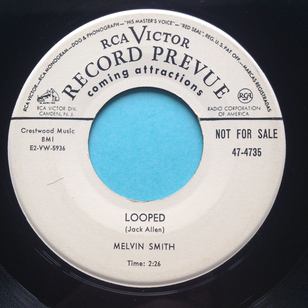 Melvin Smith - Looped - RCA Victor promo - Ex