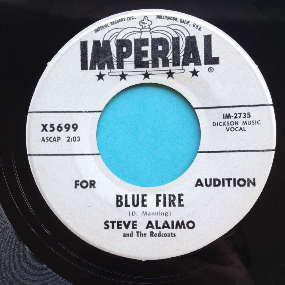 Steve Alaimo - Blue Fire - Imperial promo - Ex