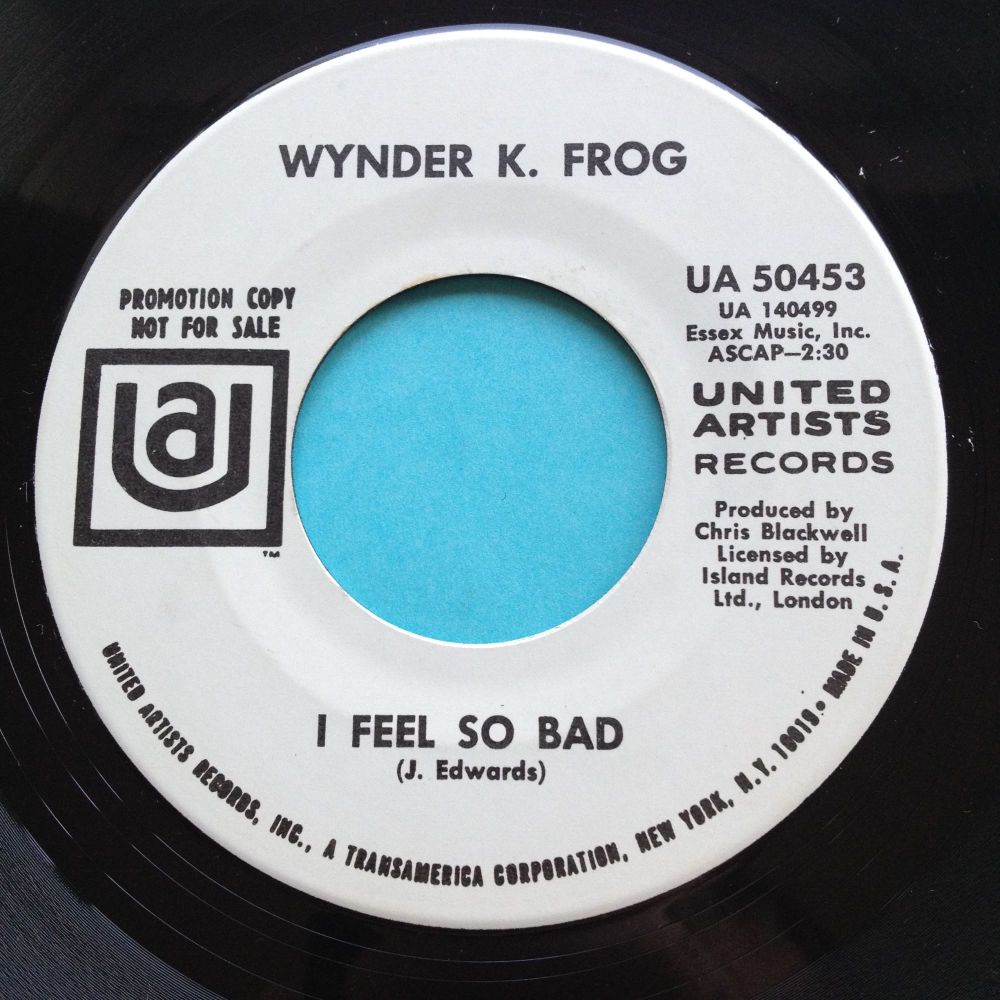 Wynder K Frog - I feel so bad - UA promo - Ex-
