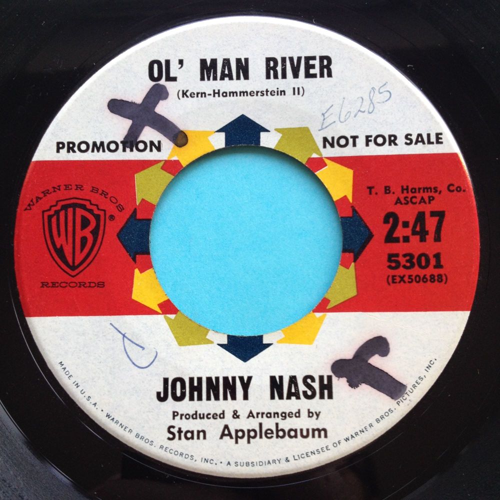 Johnny Nash - Ol' Man River - WB promo - Ex (wol)