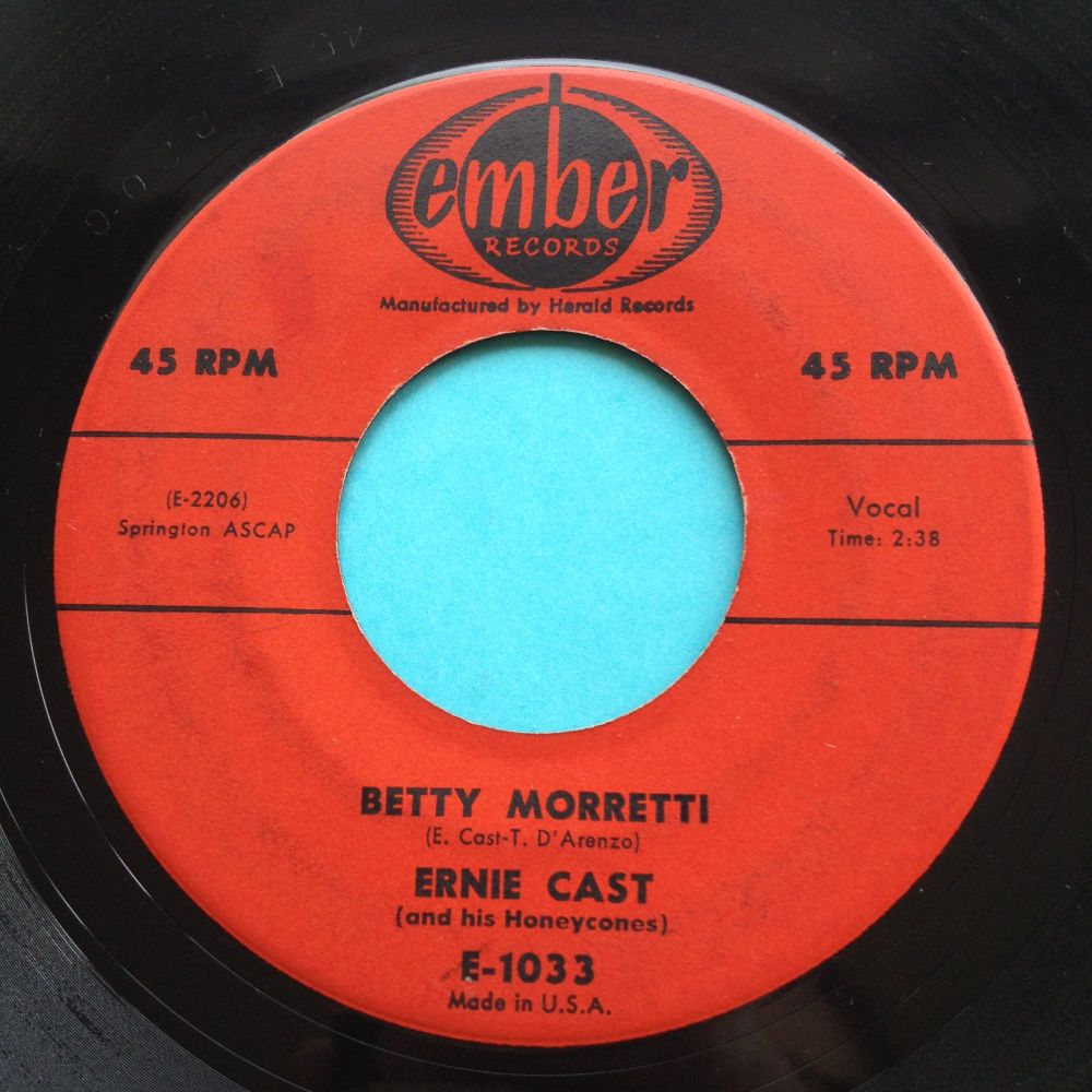 Ernie Cast - Betty Morretti - Ember - Ex