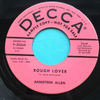 Annisteen Allen - Rough Lover - Decca promo - Ex
