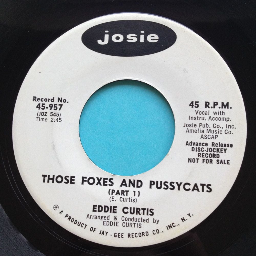 Eddie Curtis - Those Foxes and Pussycats - Josie promo - Ex