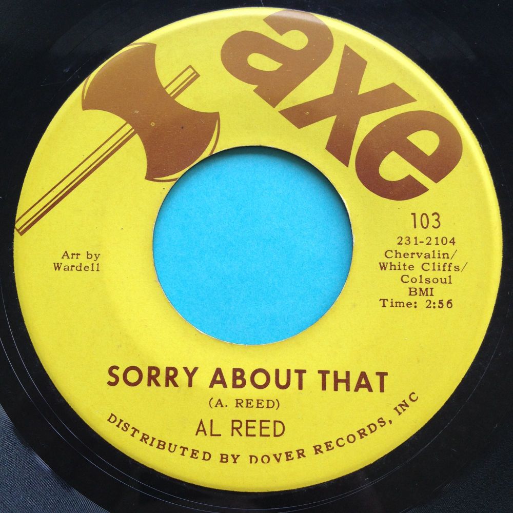 Al Reed - Sorry about that - Axe - Ex