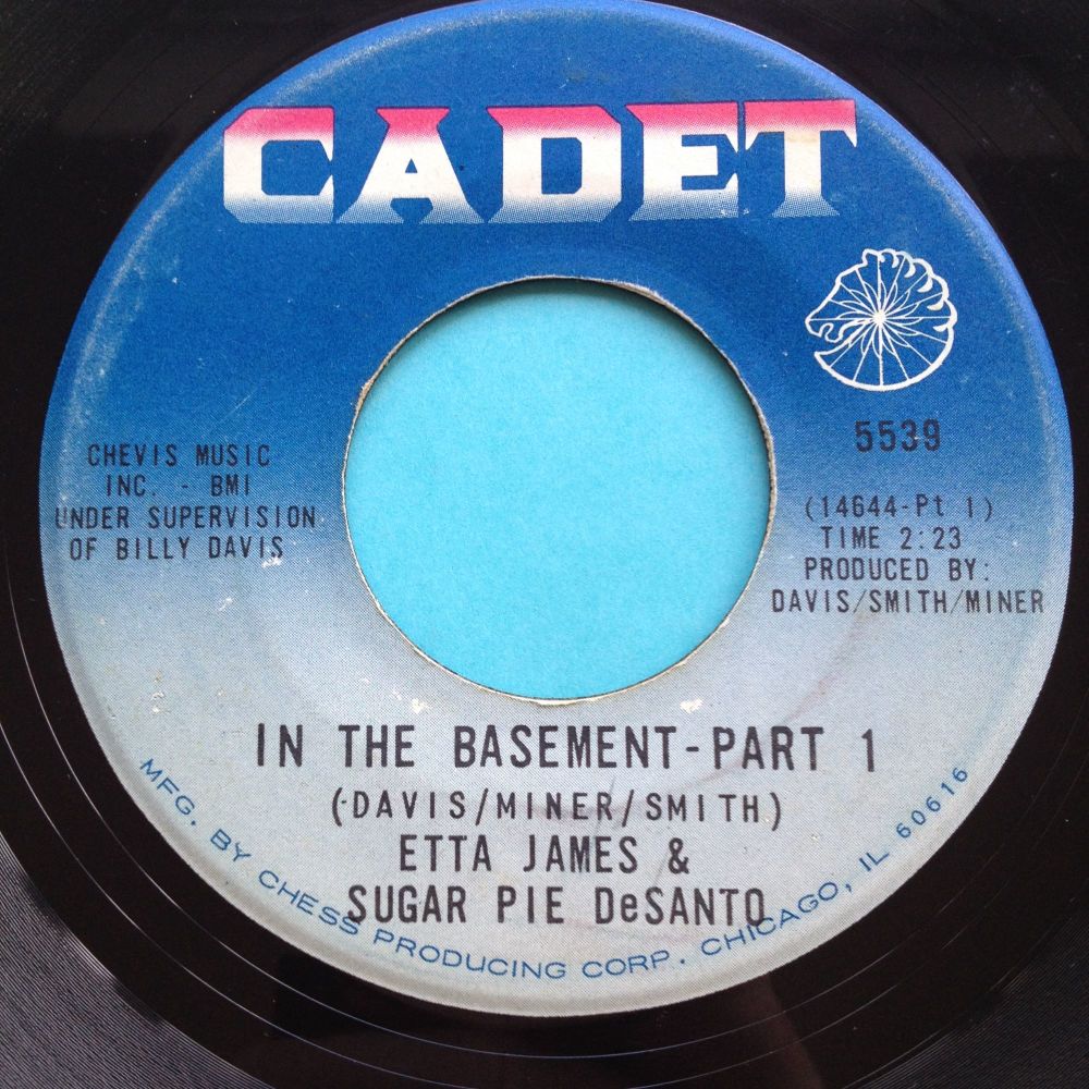 Etta James & Sugar Pie Desanto - In the basement - Cadet - Ex