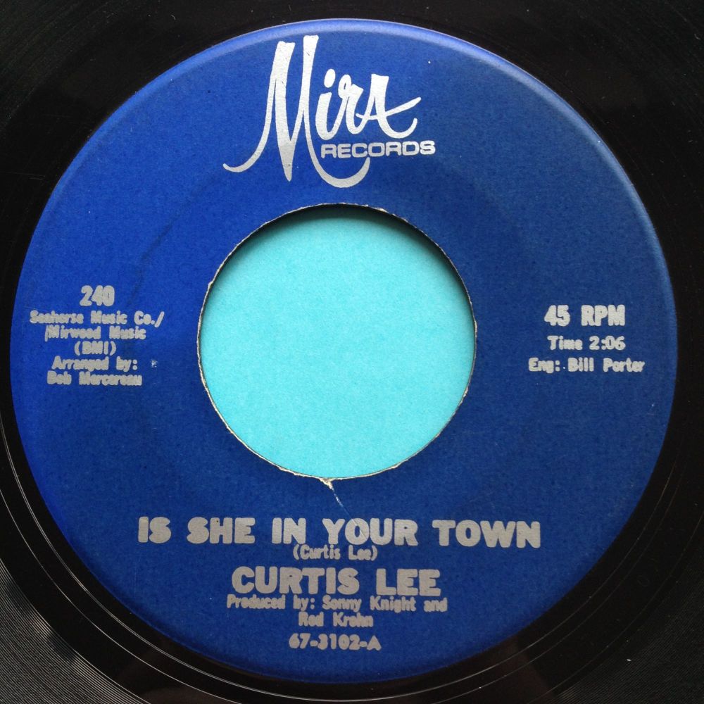 Curtis Lee - Is she in your town - Mira - Ex