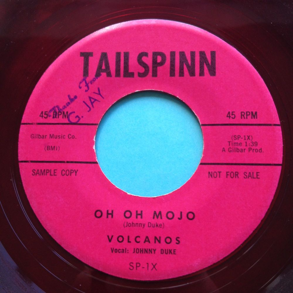Volcanos - Oh Oh Mojo - Tailspin (Red vinyl) - Ex