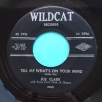 Joe Clark - Tell me what's on your mind - Wildcat - Ex-